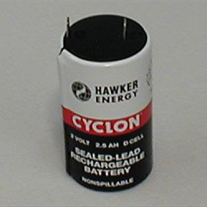 Cyclon Battery 2V 2.5AH