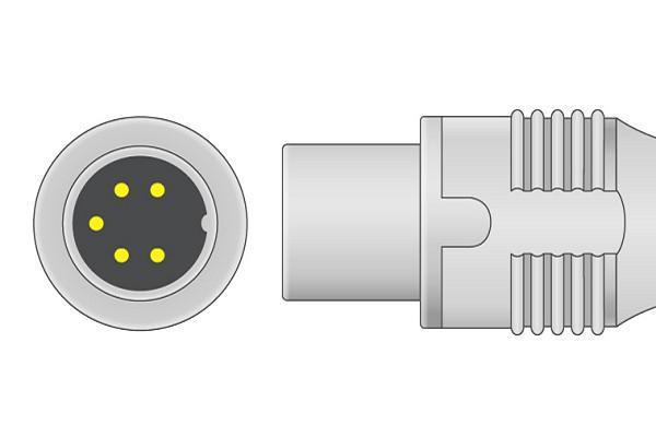 CAS Med Compatible Direct-Connect ECG Cable