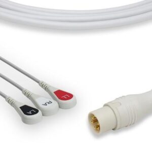CAS Med Compatible Direct-Connect ECG Cable
