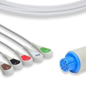 Datex Ohmeda Compatible Direct-Connect ECG Cable