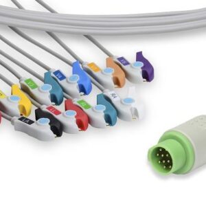 Fukuda Denshi Compatible Direct-Connect ECG Cable 10 Lead ECG Cable