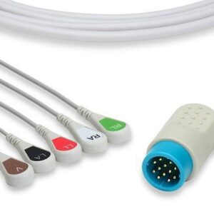Medtronic Physio Control Compatible Direct-Connect ECG Cable – 11110-000066