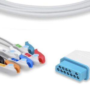 Nihon Kohden Compatible Direct-Connect ECG Cable