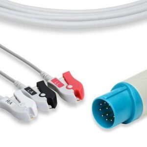 Nihon Kohden Compatible Direct-Connect ECG Cable