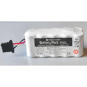 Nihon Kohden EKG 1350/2350/TEC-5521/5500/5531/7600/7621/7631/7700/7721/7731 X065/NKB-301V Originalt Medisinsk Batteri