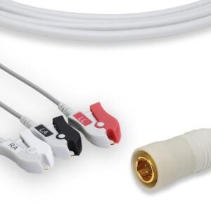 Omron Colin Compatible Direct-Connect ECG Cable