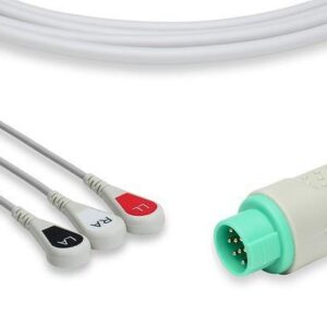 Schiller Compatible Direct-Connect ECG Cable