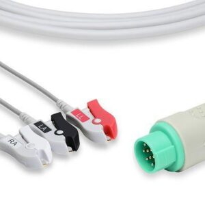 Schiller Compatible Direct-Connect ECG Cable