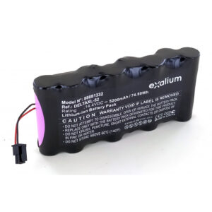 Batteri 14.4V 5.2AH Passer til INFINITY DELTA XL DRAEGER