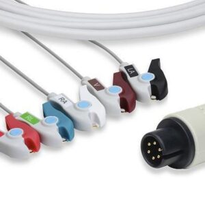 AAMI Compatible Direct-Connect ECG Cable