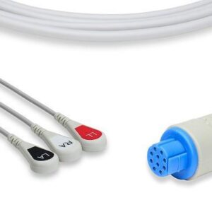 DATEX OHMEDA COMPATIBLE DIRECT-CONNECT ECG CABLE
