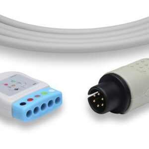 DIN Style Compatible ECG Trunk Cable
