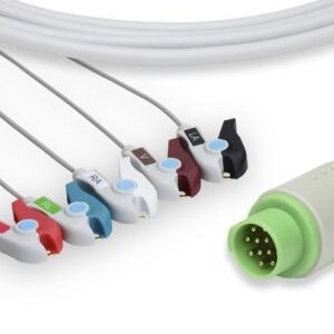 Fukuda Denshi Compatible Direct-Connect ECG Cable