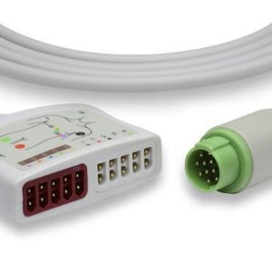 Fukuda Denshi Compatible ECG Trunk Cable