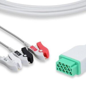 GE Healthcare Marquette Compatible Direct-Connect ECG Cable – 2021141-001