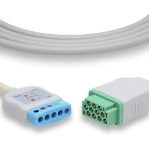 GE Healthcare Marquette Compatible ECG Trunk Cable – CB-715006