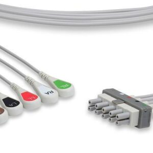 Philips Compatible ECG Leadwire – M1625A Part Number LAB5-90S0