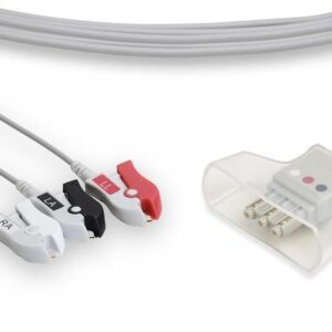 Philips Compatible ECG Telemetry Leadwire – 989803151971 Part Number LHT3-90P0