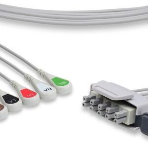 Philips Compatible ECG Telemetry Leadwire – M2592A Part Number LAT5-90S0