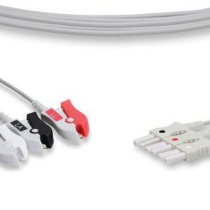 Spacelabs Compatible ECG Leadwire – 700-0006-00 Part Number LLB3-90P0